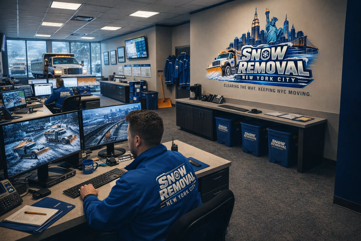 Snow Removal New York City - Workspace